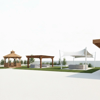 Shade structure comparison