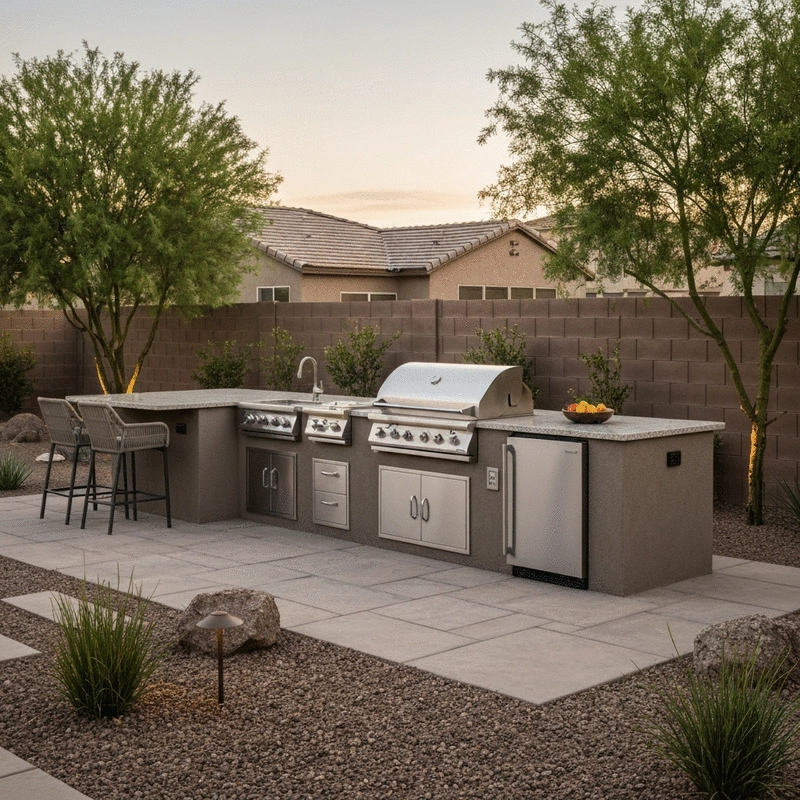 Outdoor Kitchen Remodeling Queen Creek: Upgrading Existing Spaces