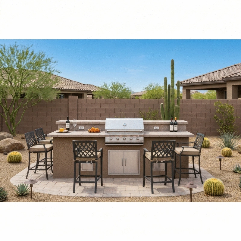 BBQ Islands Queen Creek: Built-In Grill Ideas for Desert Backyards