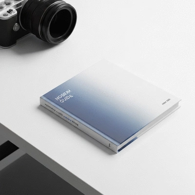 Digital guide or eBook mockup