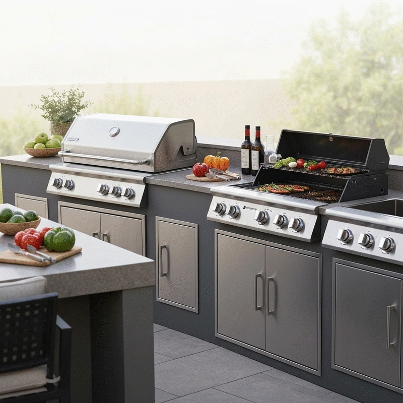 Gas vs Electric Outdoor Kitchens Queen Creek: Pros, Cons and Installation