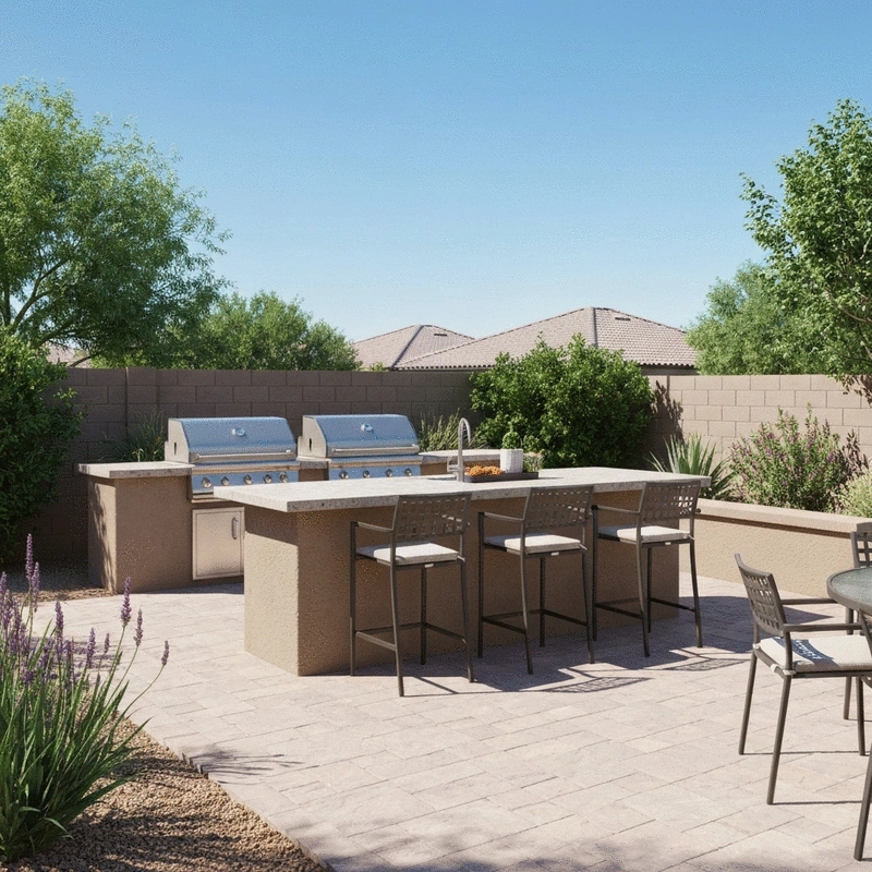 Custom Outdoor Kitchens Queen Creek AZ: Layout Ideas for Entertaining