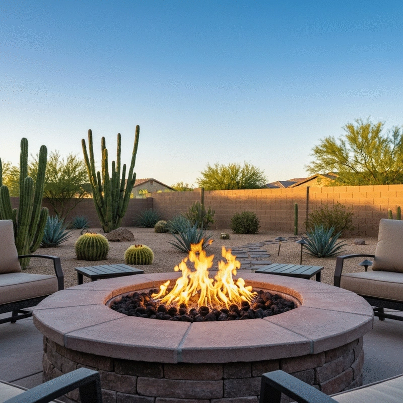 Maintenance Guide for Outdoor Fire Features in Queen Creek AZ