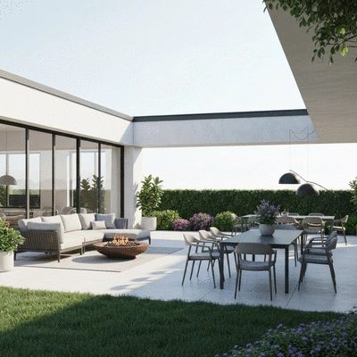 Outdoor living space