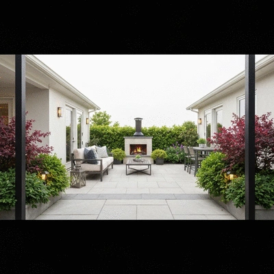 Example image of a custom patio design