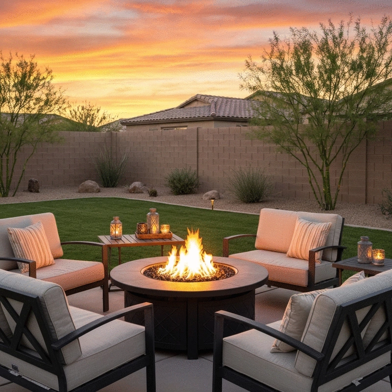 HOA Rules for Fire Pits and Fireplaces in Queen Creek Communities